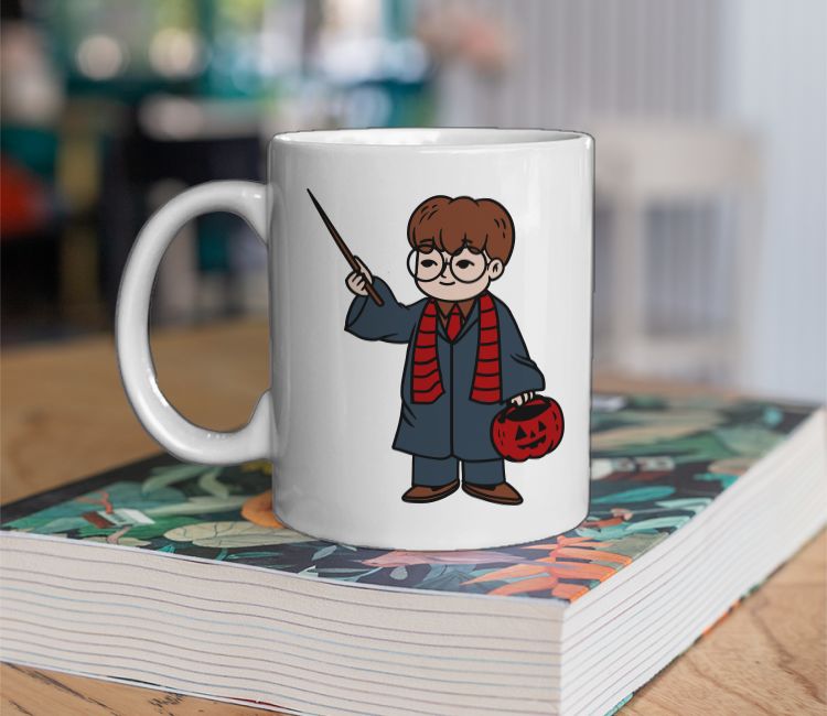 Little Harry Potter In Wizard World Coffee Mug