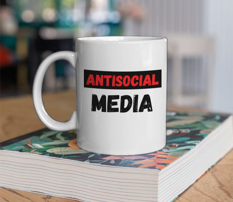 Anti-Social Media Coffee Mug