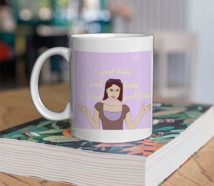 good looks, good looks & good looks!! Coffee Mug