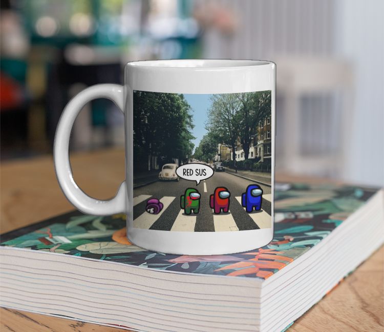 Among Us Beatles version Coffee Mug