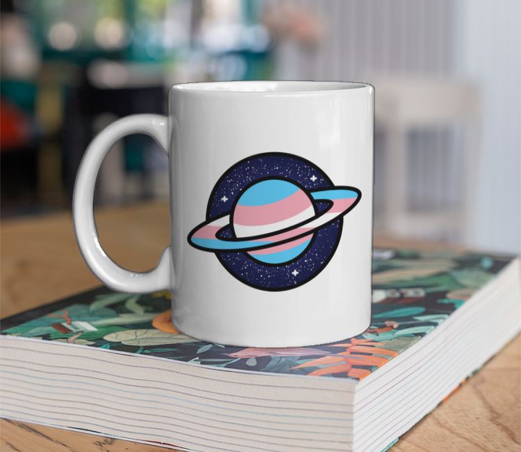 Planet Trans Coffee Mug