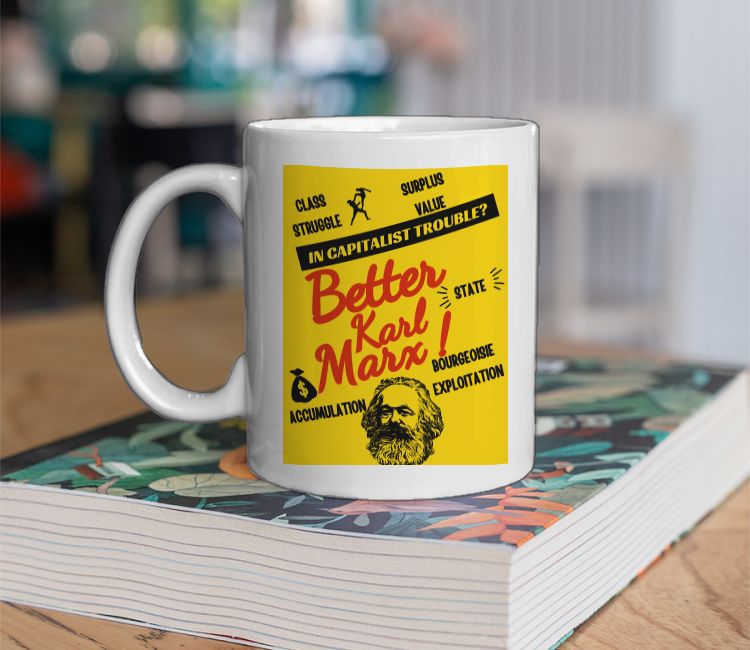 Better Karl Marx x Better call Saul x communism Coffee Mug