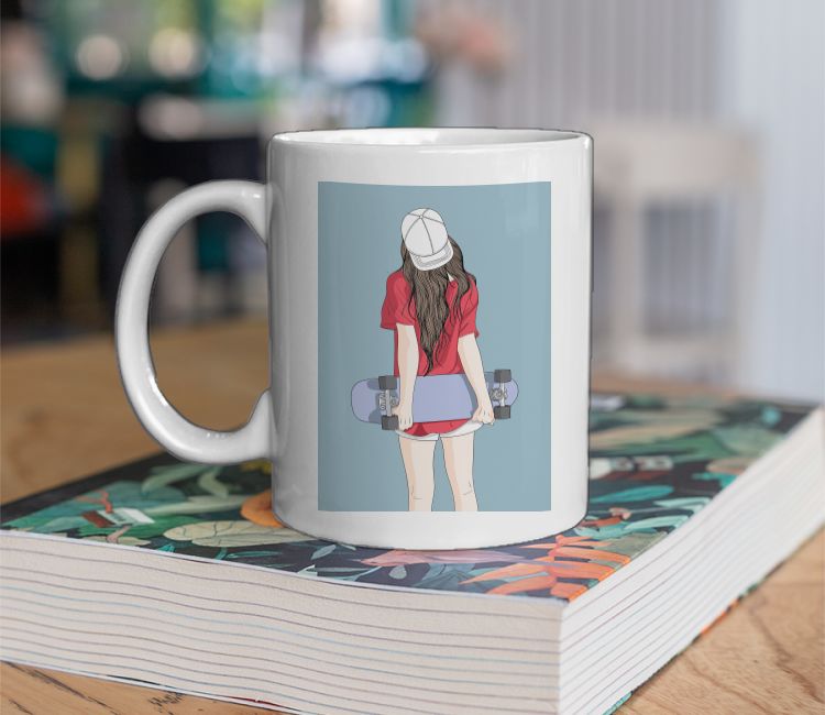 Skater Girl Coffee Mug