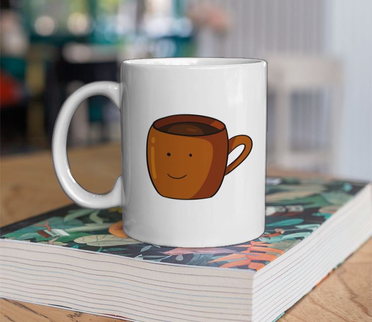 Coffee cup illustration. Coffee Mug