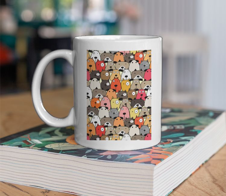 Doodle dog love Coffee Mug