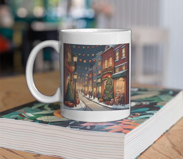Christmas lights Coffee Mug
