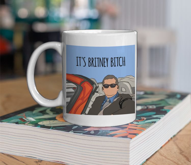 The office-Its britney bitch Coffee Mug