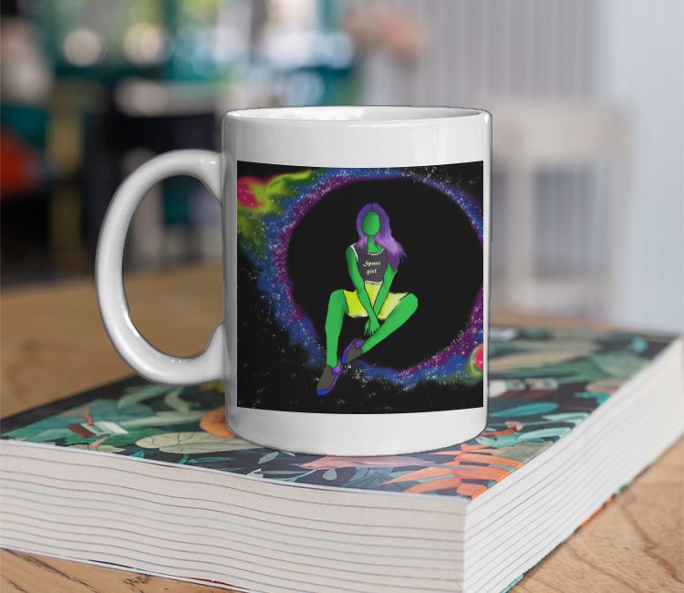 Space girl  Coffee Mug