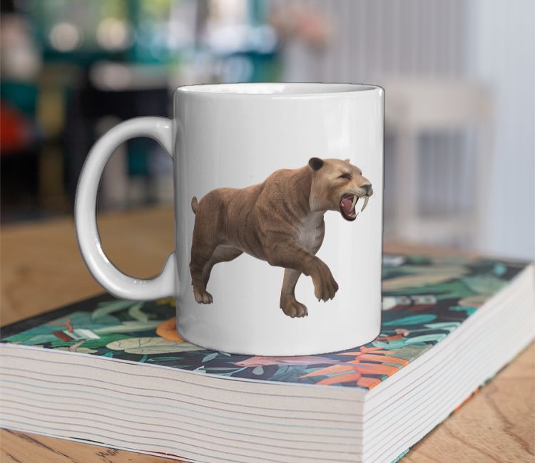 sabre toothed cat Coffee Mug