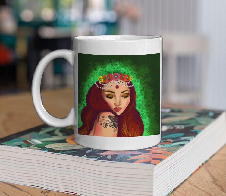 Lady of Nature Coffee Mug