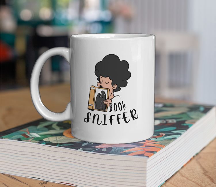 Book Sniffer Coffee Mug