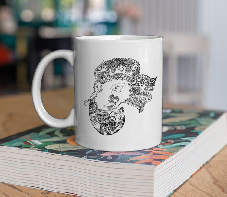 Madhubani Ganesha  Coffee Mug