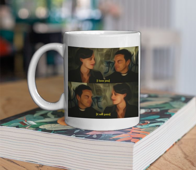 fleabag (it'll pass) oil painting Coffee Mug