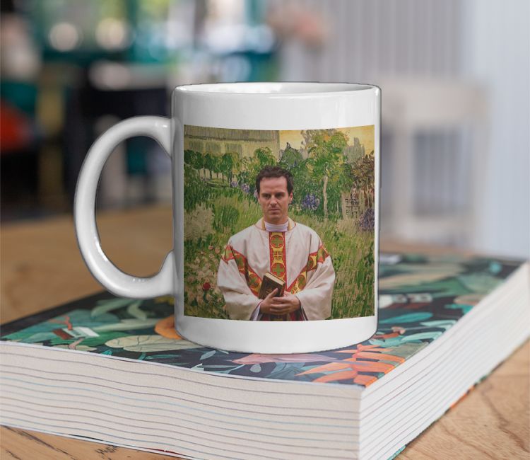 Hot Priest in Daubigny's Garden by Van Gogh  Coffee Mug