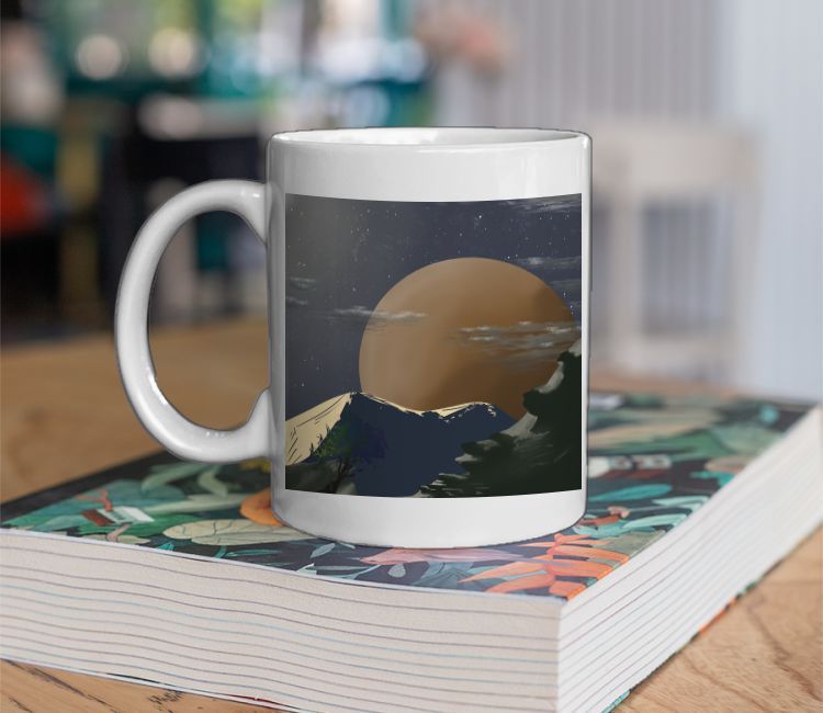 Moon Coffee Mug