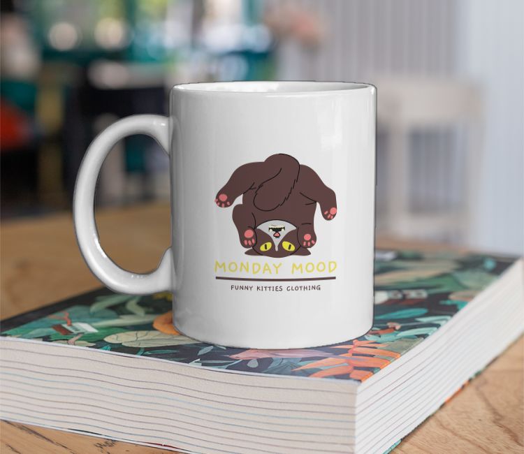 Monday Mood Tshirts Coffee Mug