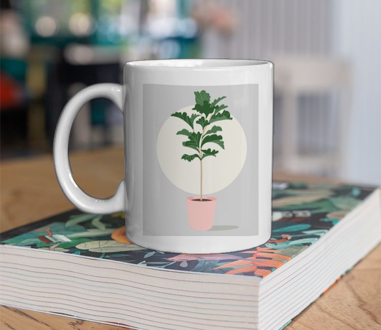 PLANT ILLUSTRATION Coffee Mug