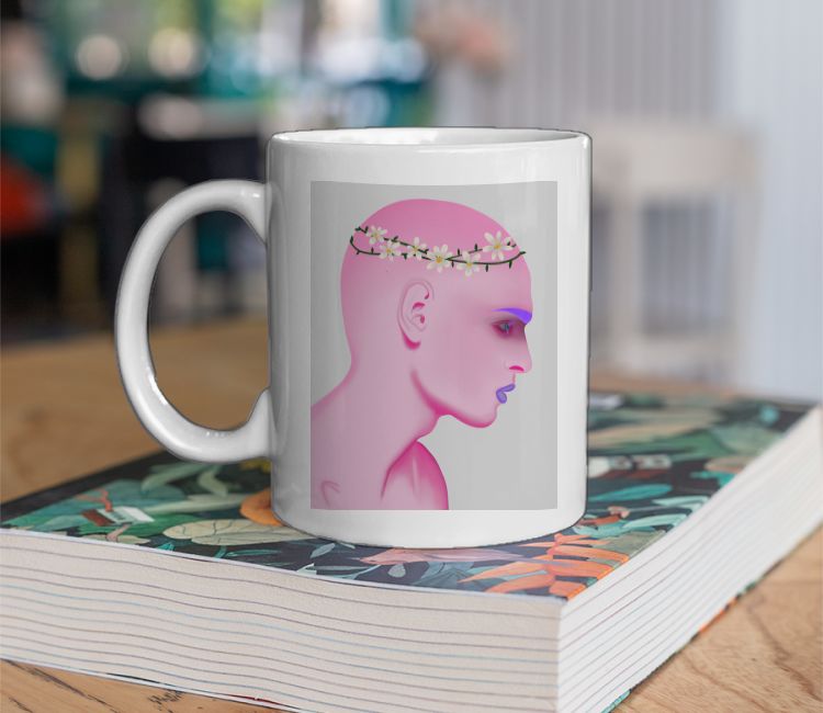 Floral head Coffee Mug