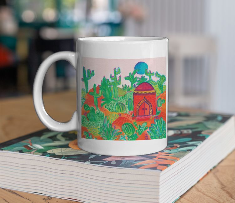  Fantasy Desert Landscapes Coffee Mug