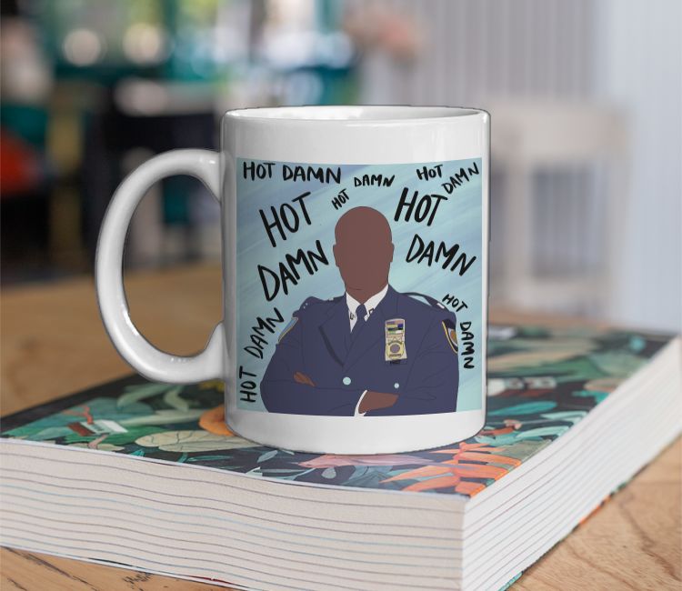 Hot damn - Captain Holt Coffee Mug