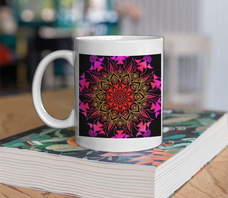 Colorful mandala Coffee Mug