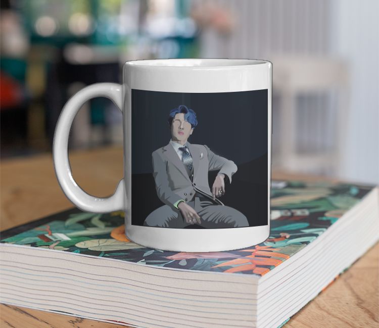 BTS Jimin book Coffee Mug