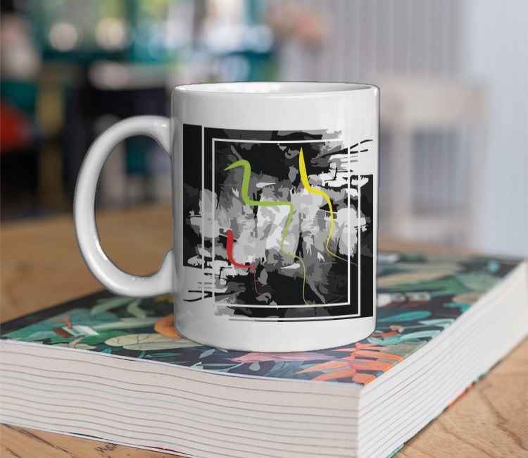 ABSTRACT DESIGN Coffee Mug