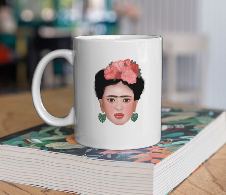 Frida Kahlo Portrait Coffee Mug