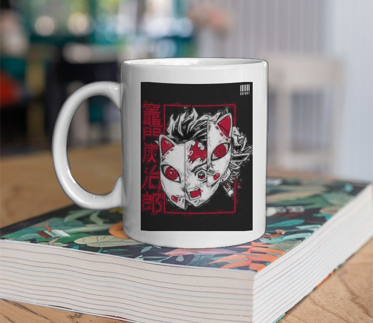 Demon Slayer Artwork Coffee Mug