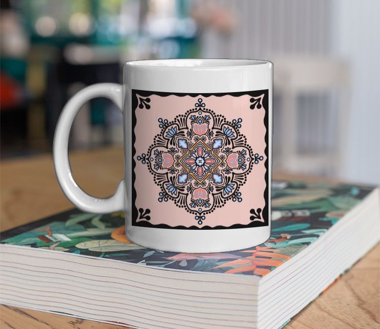 Floral mandala design  Coffee Mug