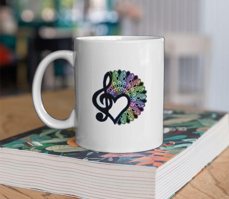 Musical mandala Coffee Mug