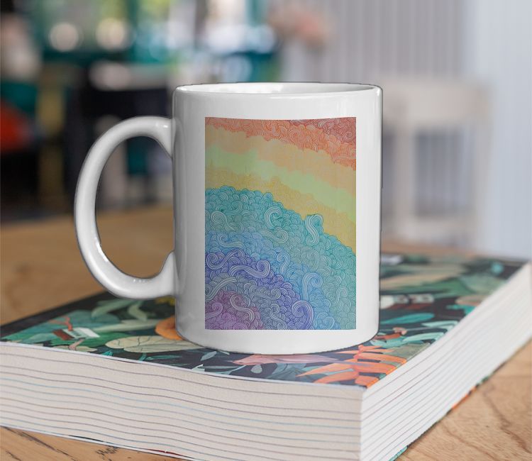 Be a rainbow in someone else's cloud  Coffee Mug