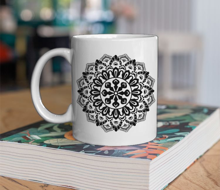 Trendy Mandala Coffee Mug
