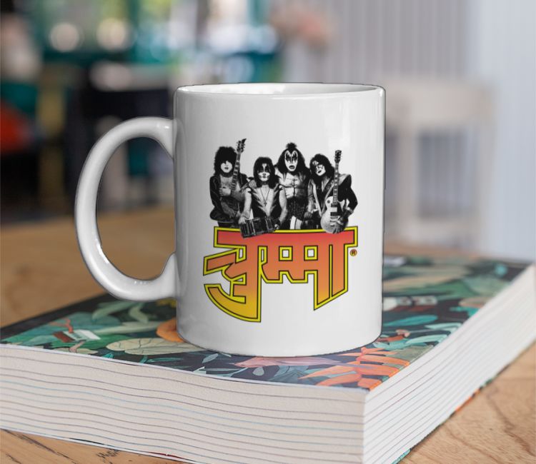 KISS Hindi Graphic T-Shirt Coffee Mug