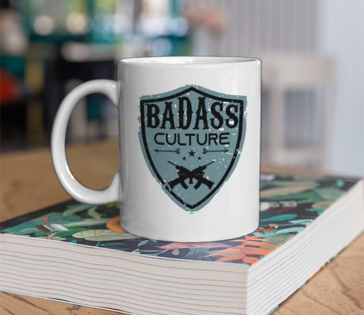 Vintage Badass Culture Coffee Mug