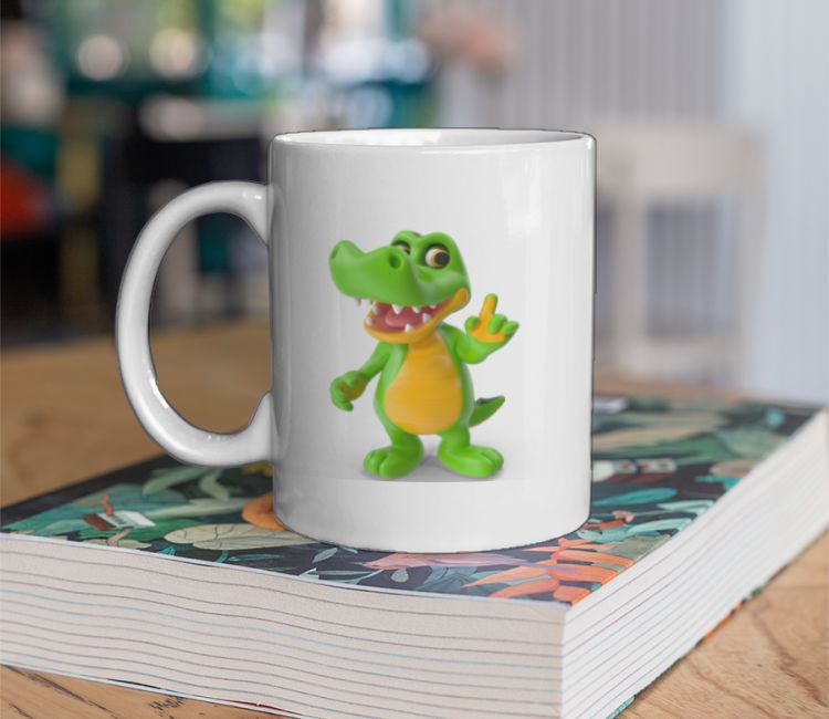 3D cartoon image Coffee Mug