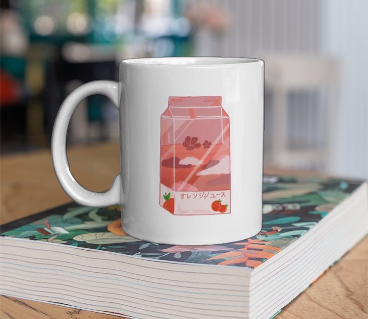 Orange Juice Coffee Mug