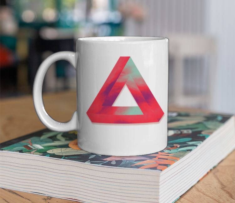 penrose abstract triangle  Coffee Mug
