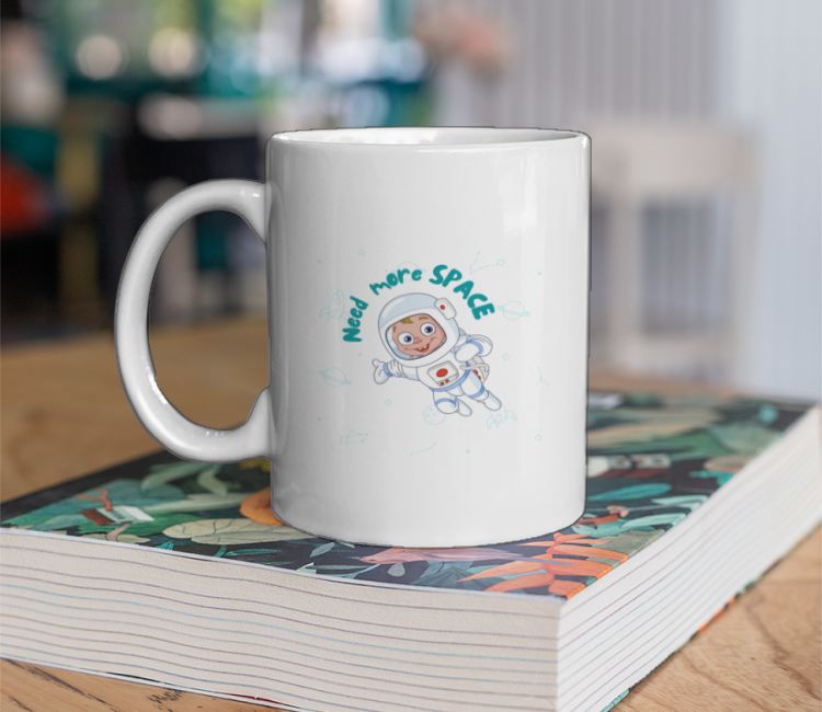 Need More Space Tee Coffee Mug