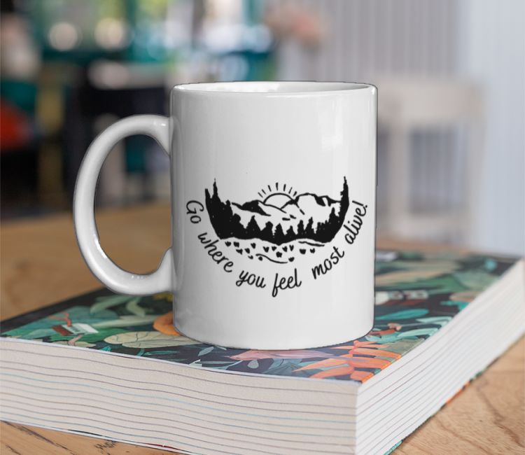 Mountain Landscape Coffee Mug