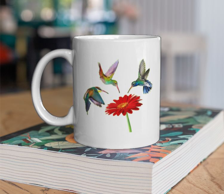 Dance of Hummingbirds Coffee Mug