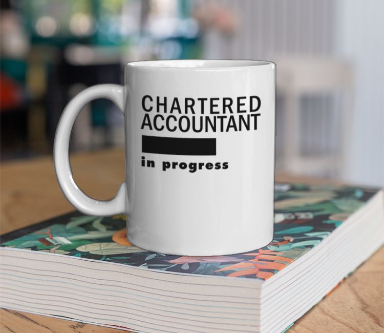 Chartered Accountant in progress Coffee Mug