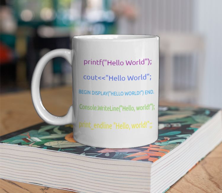 Coder Hello World Coffee Mug