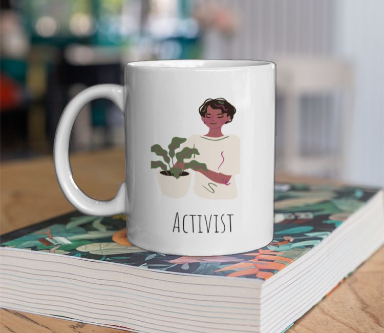 Activist - AesthvibezZ Coffee Mug