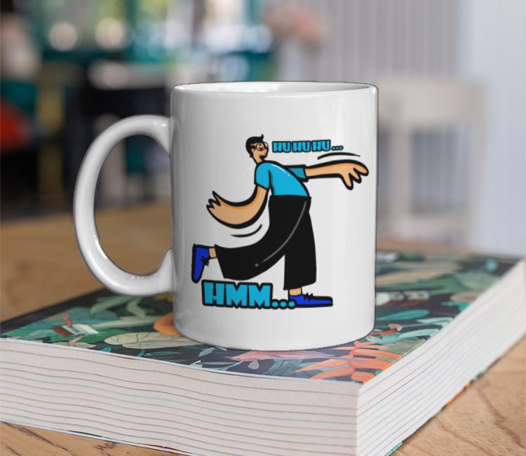 Hmm_character_illustration Coffee Mug