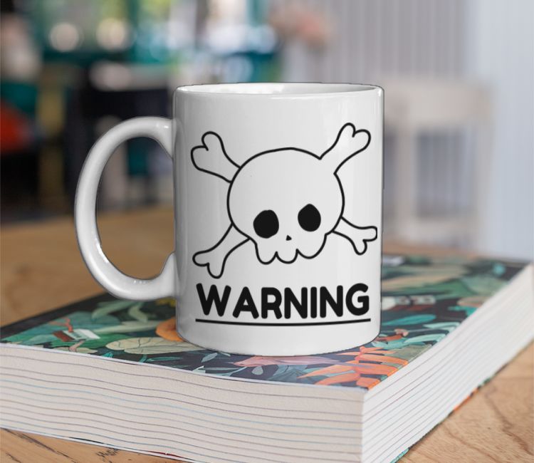 new  in WARNING t-shirts - trendy online clothing  Coffee Mug