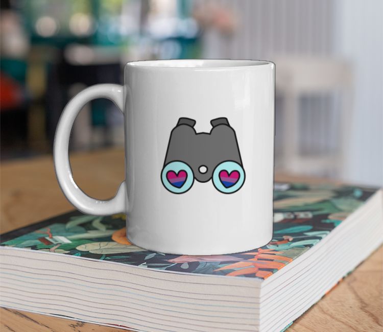 Bi-noculars Coffee Mug