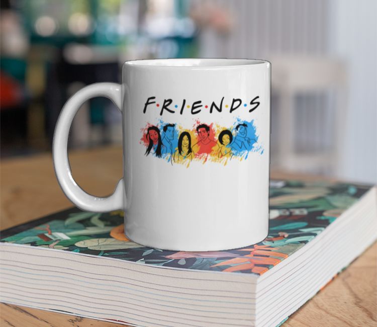 F.R.I.E.N.D.S_illustration Coffee Mug