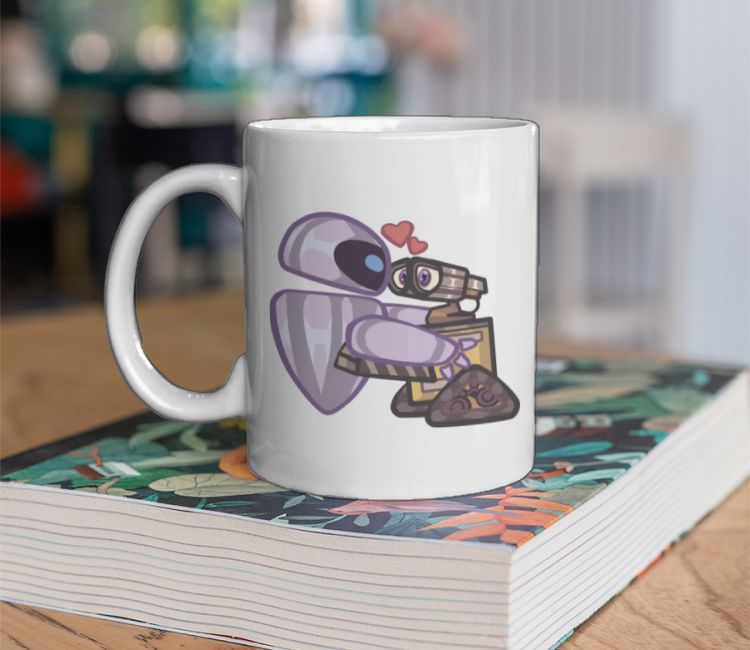 Wall-E & Eve Coffee Mug
