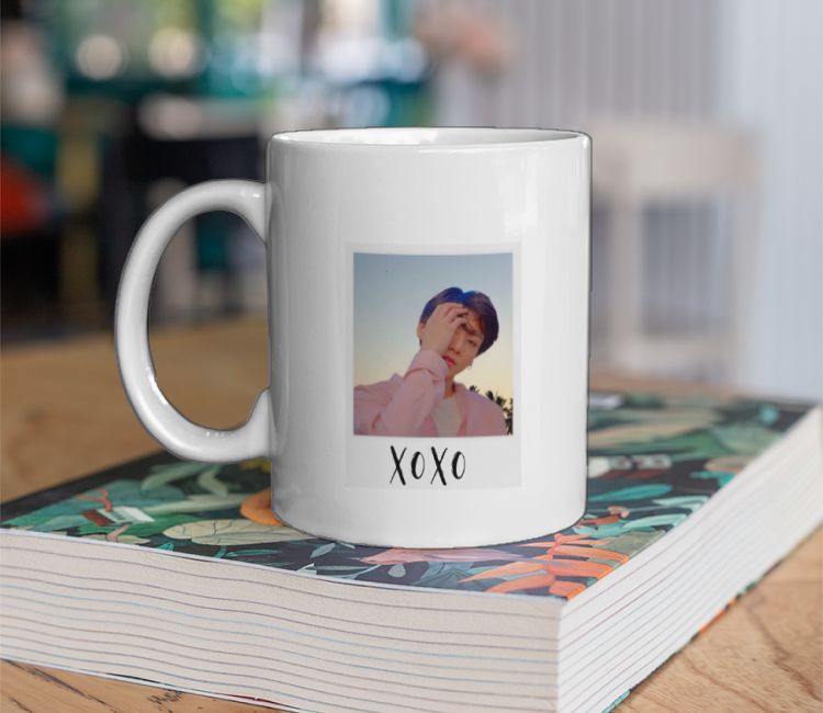 Jungkook Polaroid Coffee Mug